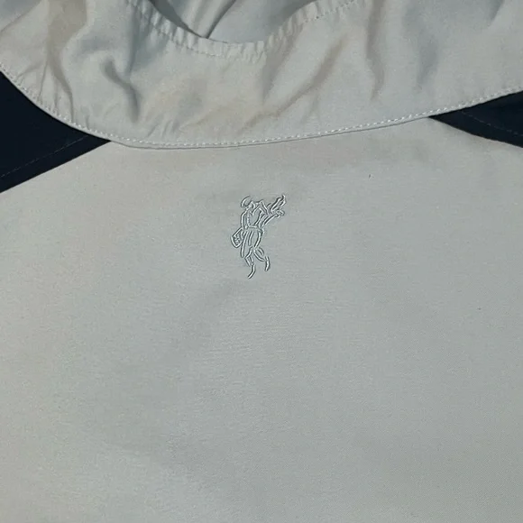 ASHWORTH Weather Systems Men's Quarter Zip Golf Windbreaker NANOTEX - Picture 9 of 14